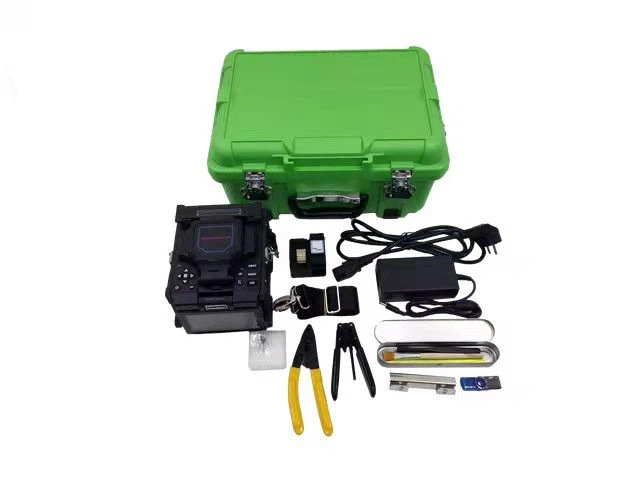 Fusion Splicer 4 Motors Clad To Clad FTTh